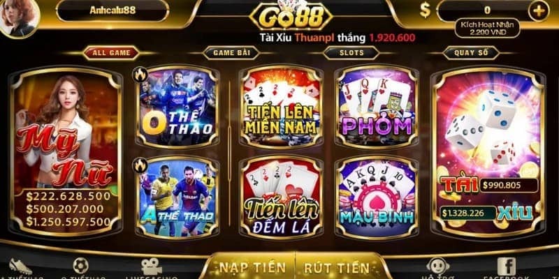 Chiến thuật chơi tài xỉu Go88 hiệu quả