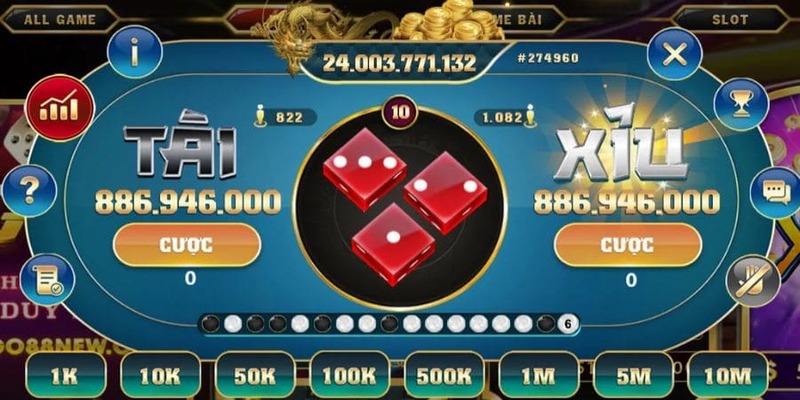 Giới thiệu về tài xỉu Go88 và điểm nổi bật của trò chơi